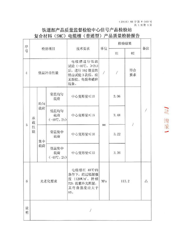 檢測報告